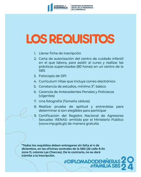 Estos Son Los Requisitos Que Necesitas Cumplir Para Inscribirte Al