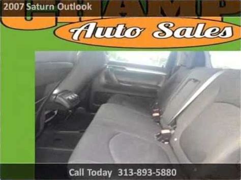 Saturn Outlook Used Cars Detroit Mi Youtube