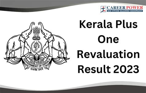 Kerala Plus One Revaluation Result 2023 Available Check DHSE Results