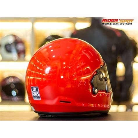 Jual Helm Motor Arai Rapide Neo Red Merah Full Face Retro Classic