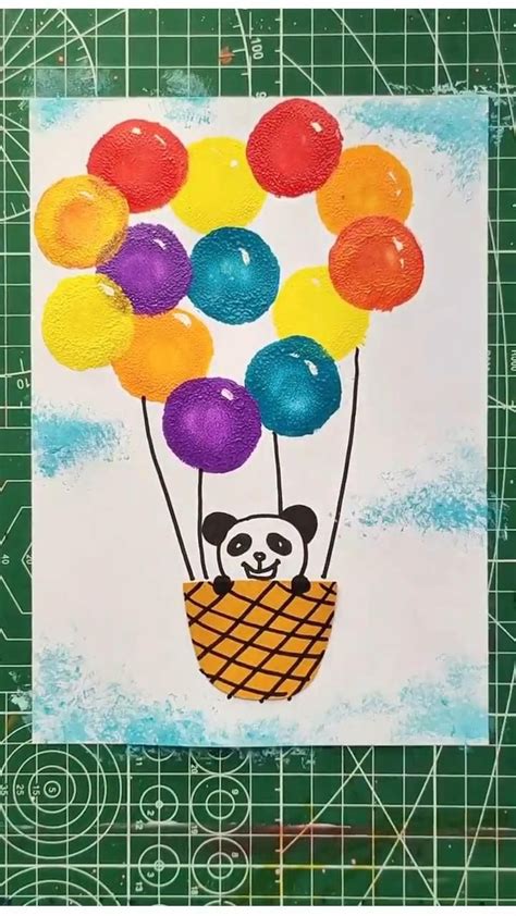 Learn How To Draw A Hot Air Balloon In Colored Pencil Manualidades