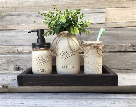 30 Sensational Mason Jar Bathroom Decor Home Decoration Style And