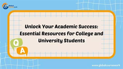 Ppt Unlock Your Academic Success Essential Resources For College And