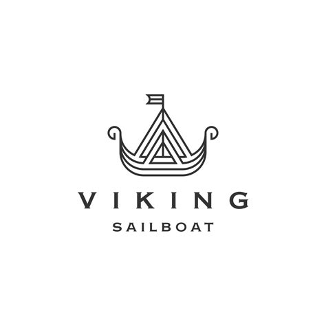 Viking Ship Logo