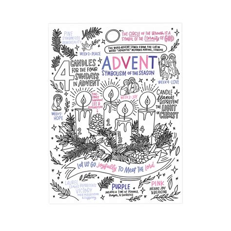 Advent Jumbo Activity Sheet - 3 pack – Catholic Family Crate