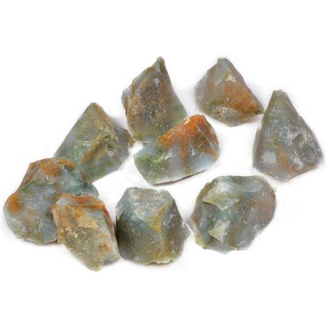 Shop Moss Agate Rough Chunk Online At Lowest Price