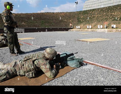 Us Military Forces Compete To Earn The German Shutzenschner At Camp