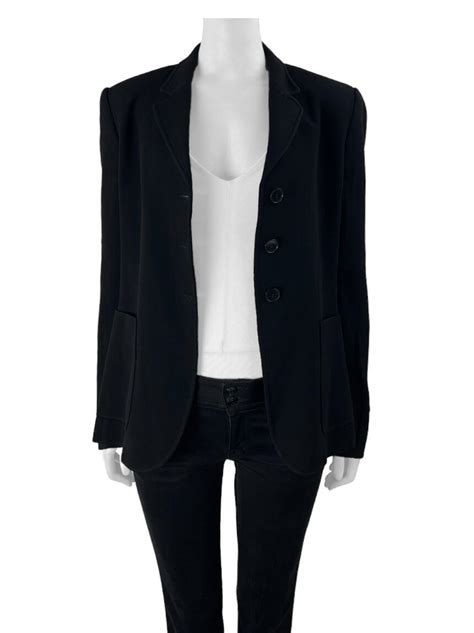 Blazer Stella Mccartney Reto Preto Original Etiqueta Nica