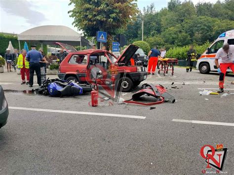 Baldissero Canavese Incidente Scontro Auto Moto Morta Una Donna