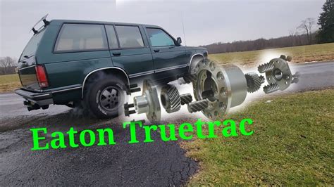 Eaton Truetrac Differential Quick Test S10 Blazer Youtube