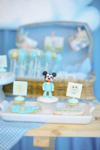 Kara S Party Ideas Mickey Mouse Hot Air Balloon Birthday Party Kara S Party Ideas