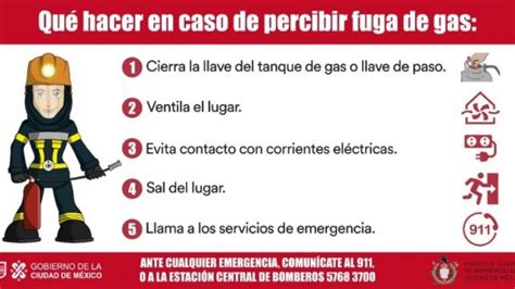 Qué hacer si hay una fuga de gas en mi casa El Heraldo de México