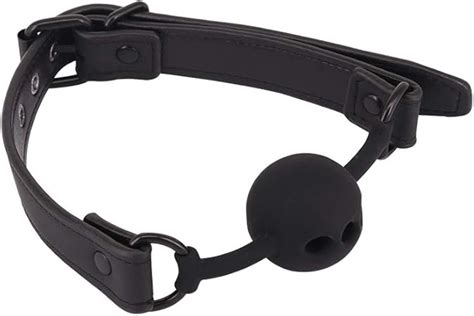 Enjoy BDSM Black Ball Bondage Gags Mouth Gags Mouth Domination Submission SM Whip Game Sex