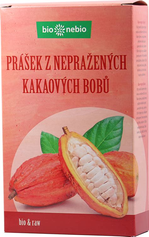 bio nebio Nepražený kakaový prášek 150 g BIO Ošatka cz