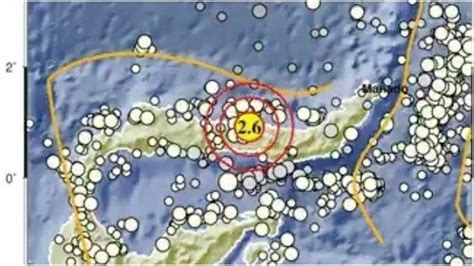 Gempa Bumi Baru Saja Terjadi Di Gorontalo Kedalaman 21 Km Tribun