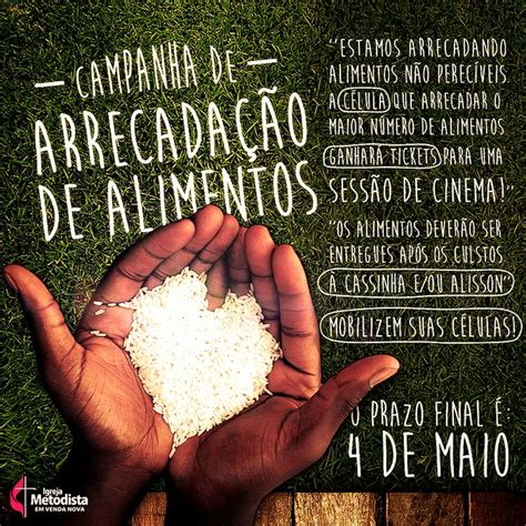 Campanha de Arrecadação de Alimentos Campanha solidaria Ação social