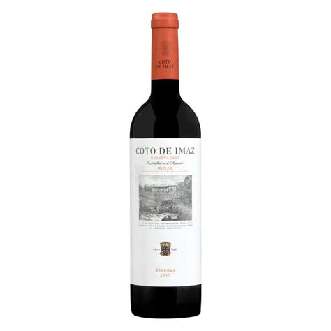 Vino Tinto D O Rioja Coto De Imaz Reserva 2025