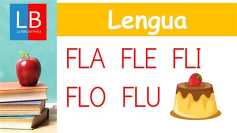 FLA FLE FLI FLO FLU Aprender a LEER para niños PRIMARIA YouTube