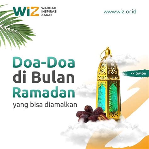 Doa Doa Di Bulan Ramadan WAHDAH INSPIRASI ZAKAT