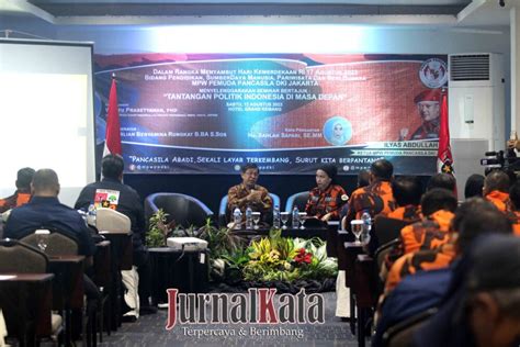 Mpw Pemuda Pancasila Dki Jakarta Gelar Diskusi Tantangan Politik