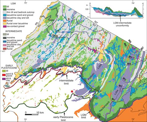 Chronology Of Laurentide Glaciation In New Jersey And The New York City