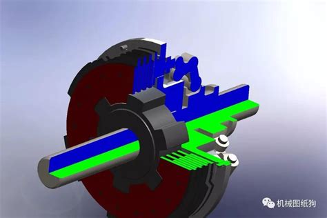 【工程机械】发电机的离合器模型3d图纸 Solidworks设计 知乎