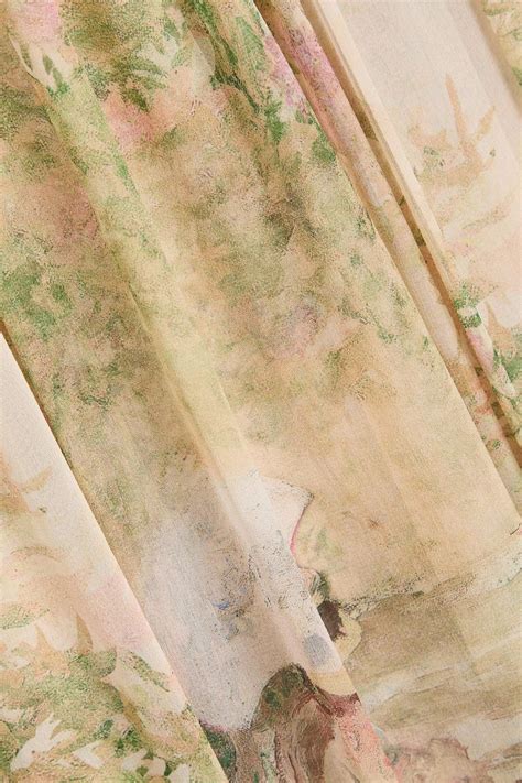 Zimmermann Pussy Bow Floral Print Silk Chiffon Midi Dress The Outnet