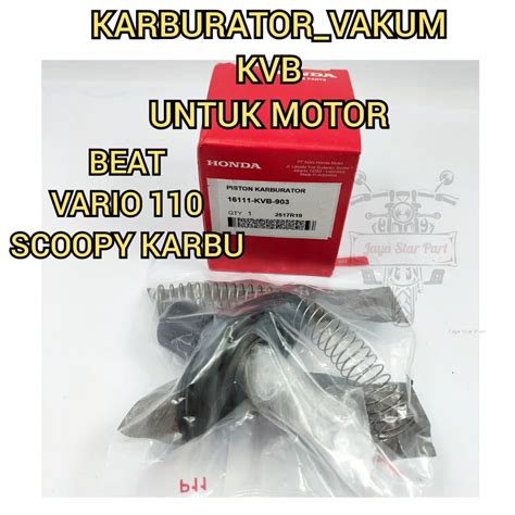 Jual Vacum Karbu Beat Vario KVB KVY VARIO 110 TECHNO SPACY SCOOPY