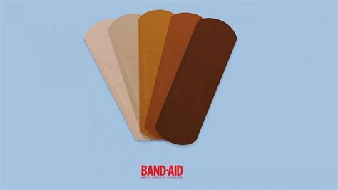 band aid launches  bandages   diverse skin tones