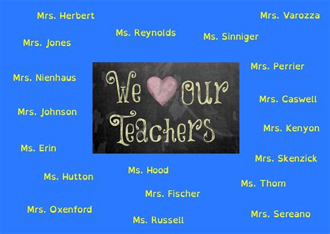 Teacher Appreciation Week! – Elmira Elementary School