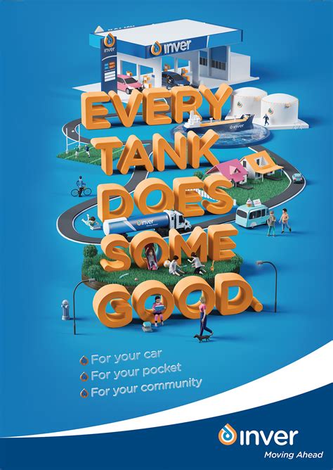 Every Tank Does Some Good - Inver Energy Brand Ad on Behance