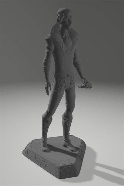 Silco From Arcane D Print Ready Statue D Model D Printable Cgtrader