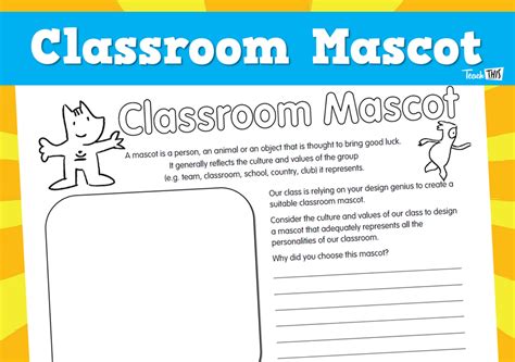 Classroom Mascot Teacher Resources And Classroom Games Teach This