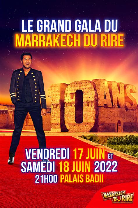 Le Marrakech Du Rire 2022 Les Dix Ans Seriebox