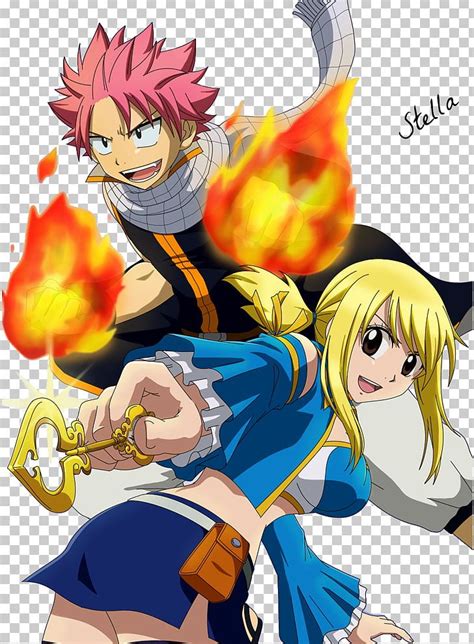 Natsu Dragneel Lucy Heartfilia Fairy Tail Happy Png Anime Fairy Tail