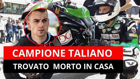 Muore Misteriosamente Campione Italiano Di Motociclismo Trovato In Casa