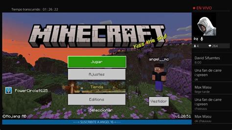 Jugando Minecraft Bedrock Con Amigos En Vivo Youtube