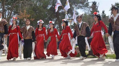 Akitu celebrations in Dayrik, North and East Syria organized by ...