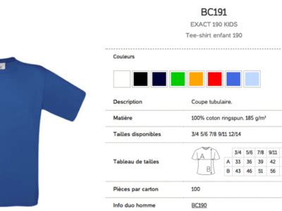 T shirt coton 185g Imprimerie sérigraphie Haute Saône