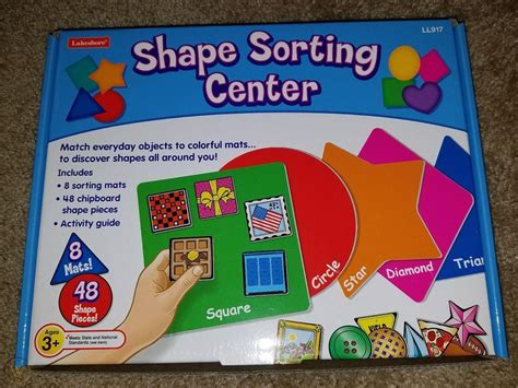 Lakeshore Learning Shape Sorting Center 1881310531