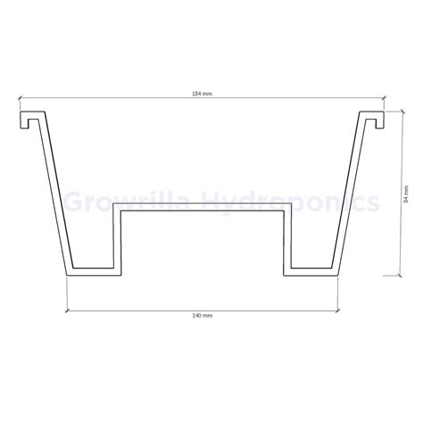 Double Layer NFT Channel 1,8 Meters