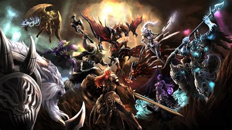 🔥 Download League Of Legends Epic Clash Battle Hd Wallpaper Background