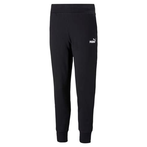 Puma ESS Sweatpants FL Cl Black White Manelsanchez