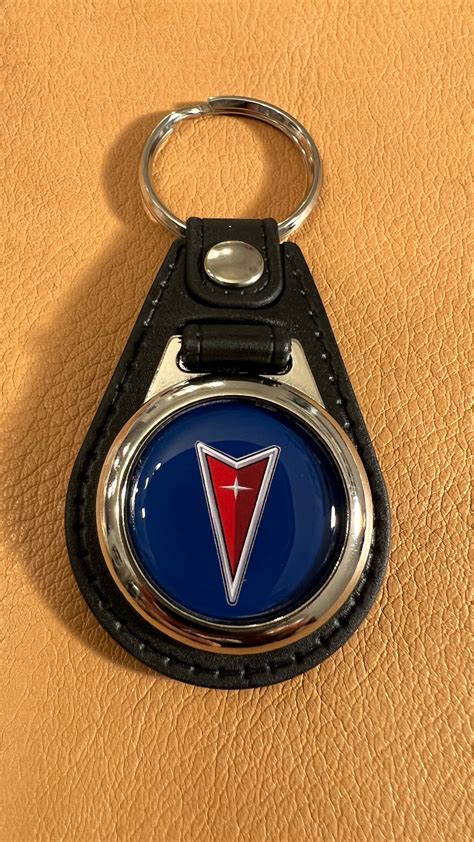 Pontiac Keychain Blue Etsy