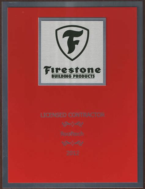 Firestone Licenced Contractor