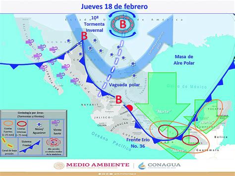 Frente Frío 36 Ocasionará Lluvias Intensas En Gran Parte De Chiapas Diario La Voz Del Sureste