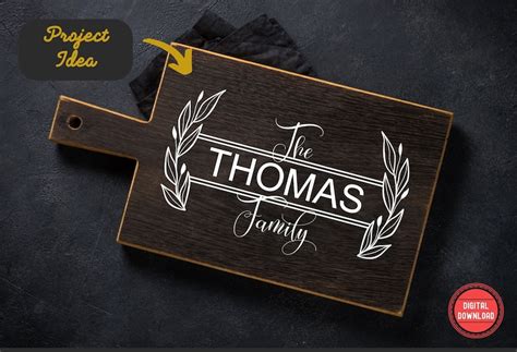 Christmas Cutting Board Svg Bundle Custom Personalized Etsy