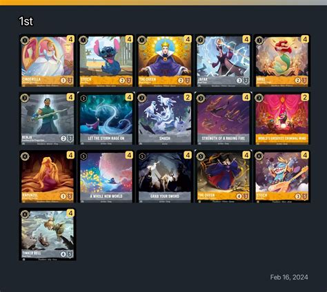 1st Lorcana Deck | Lorcana.gg