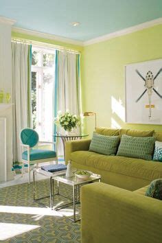 Verde limon Living Room Turquoise, Turquoise Chair, Turquoise Blue ...