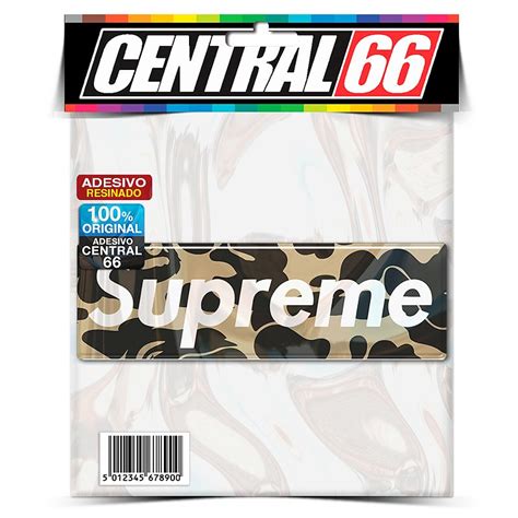 Adesivo Resinado Supreme Camuflado Exercito Central